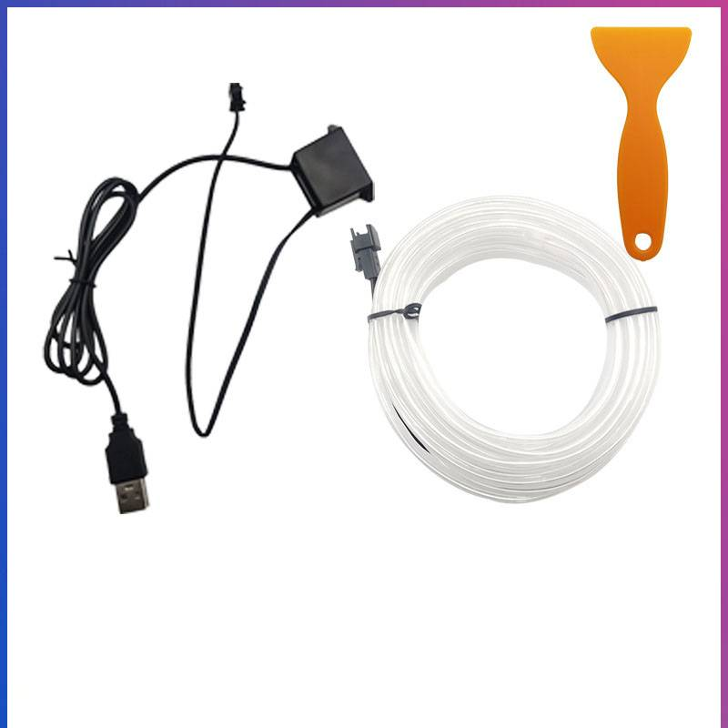 EL cold light guide car atmosphere light bar car atmosphere light universal model _autovado.com