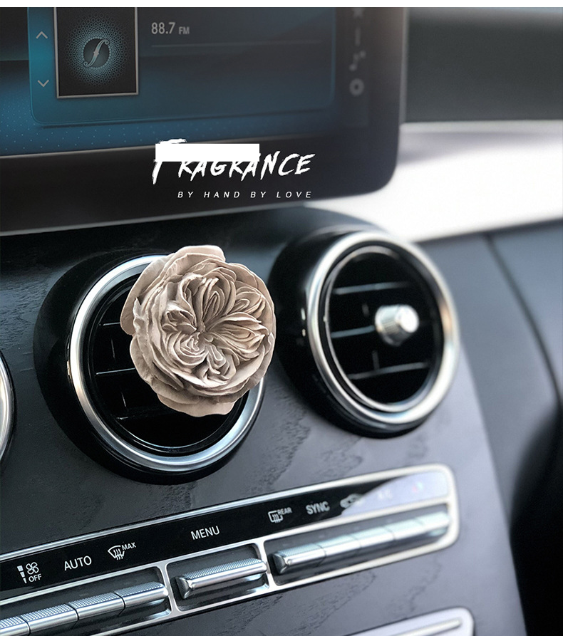 Austin Rose High end Car Aromatherapy Car Air Outlet Decoration Goddess Car Interior Decoration Ornaments Diffuser Stone_autovado.com