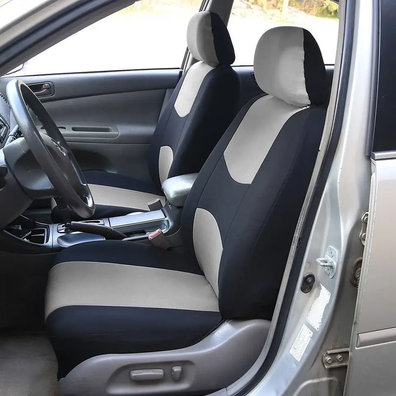 explosions polyester mesh car seat cover hot-selling universal suitable for five-seat models_autovado.com