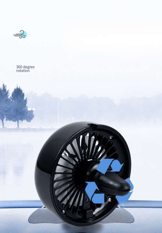 Car Center Console Multifunctional Car USB Cooling Air Outlet, Mini Small Fan, Portable Fan_autovado.com