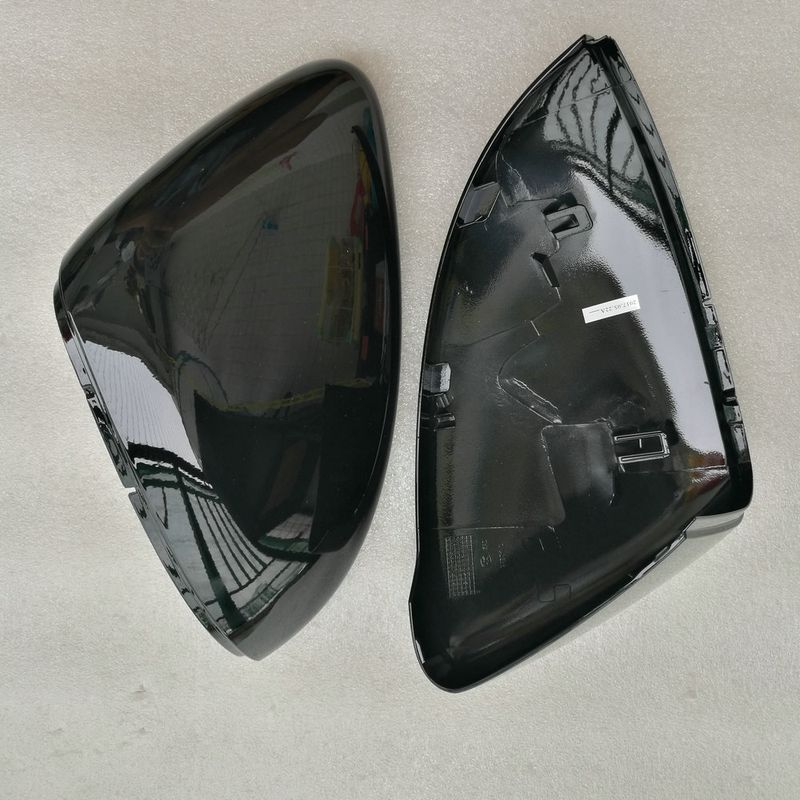Black Side Wing Mirror Cover for VW Golf 7 MK7 7.5 GTD R GTI GTE VII Cap E-golf Sportsvan 2013 2014 2015 2016 2017 2018 2019_autovado.com