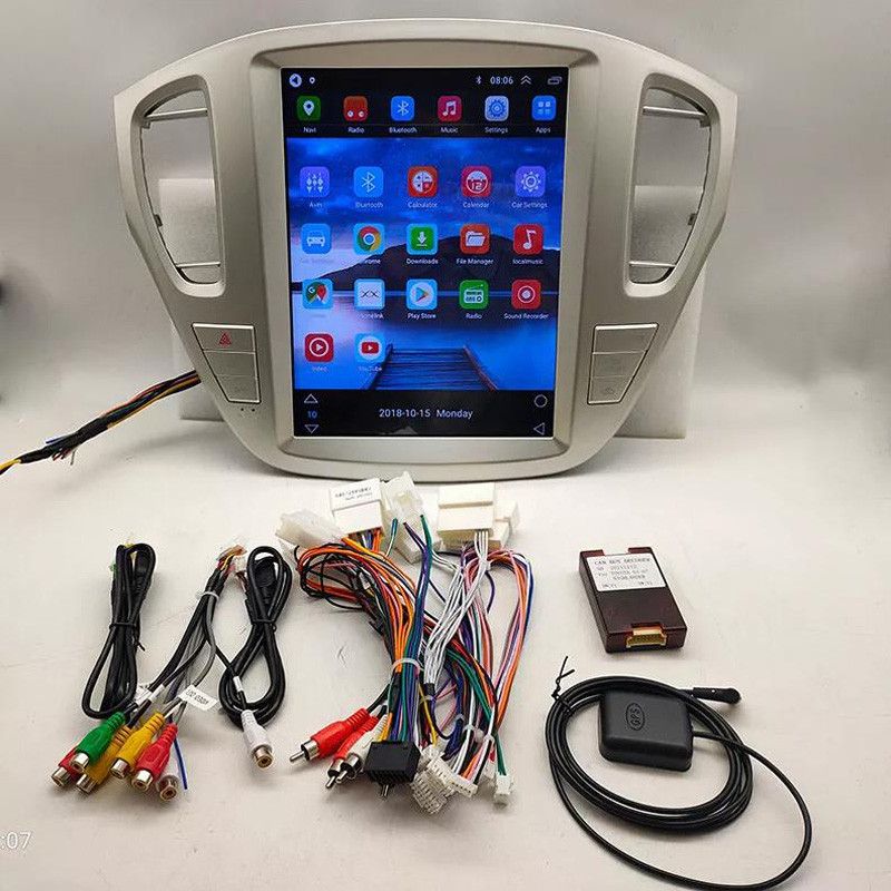 Suitable for Toyota Highlander Android Navigator 12.1 inch Car Audio GPS Navigation_autovado.com
