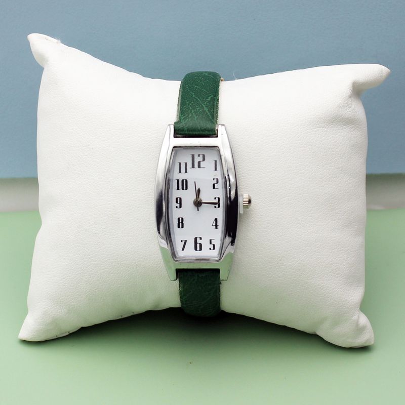 Women's square watch belt quartz watch_autovado.com