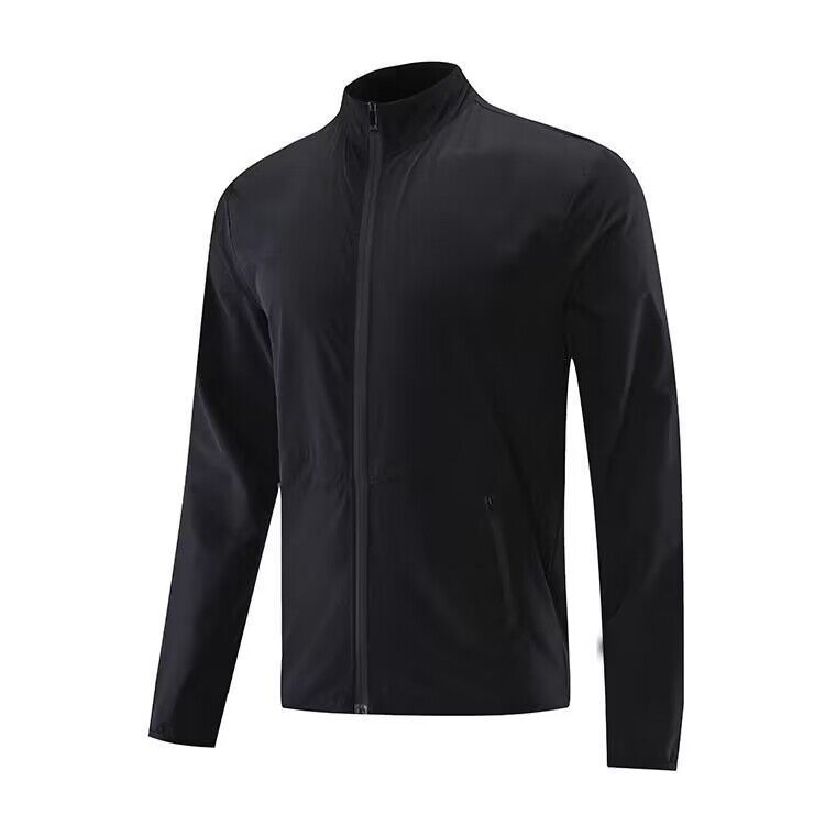 Men's Clothing Casual Jacket Thin Quick-Drying Stand-Up Collar Outdoor Sports Casual Versatile Jacket _autovado.com