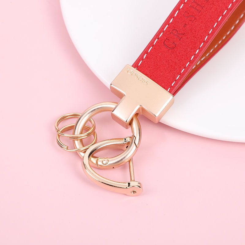 Suede Keychain Internet Celebrity Little Dinosaur Pendant Cute Cartoon Car Key Chain Pendant Creative Gift For Women_autovado.com