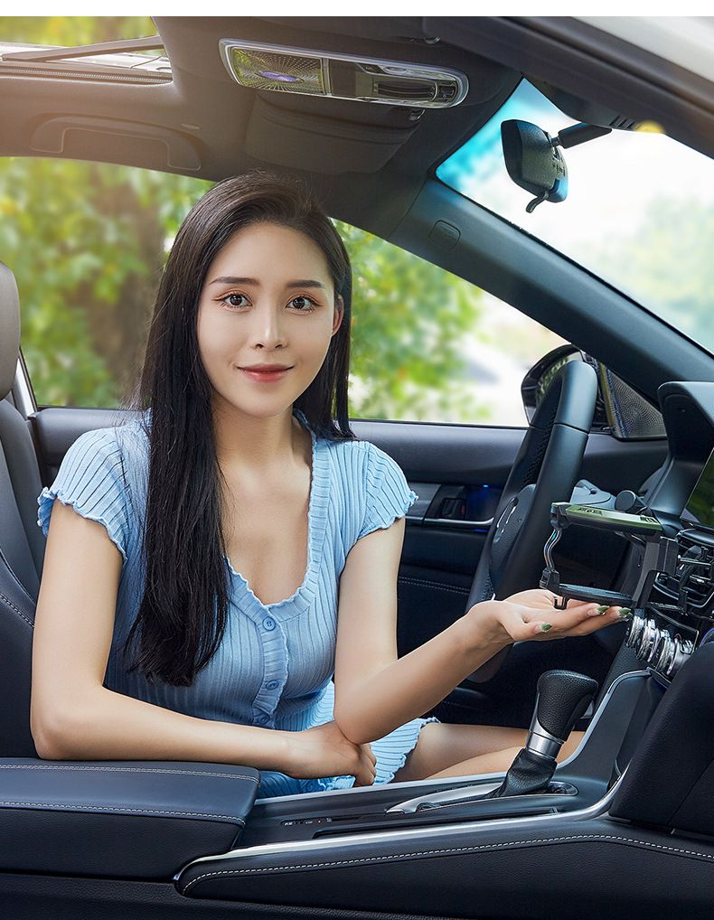 Car water cup holder car air conditioning outlet beverage holder milk tea cup holder ashtray fixing bracket with Hook_autovado.com