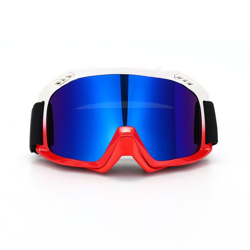 Motorcycle Goggles Off-Road Bike Windproof Sunglasses For Mountain Cycling Motocross Helmet Visor With Interchangeable Lenses_autovado.com