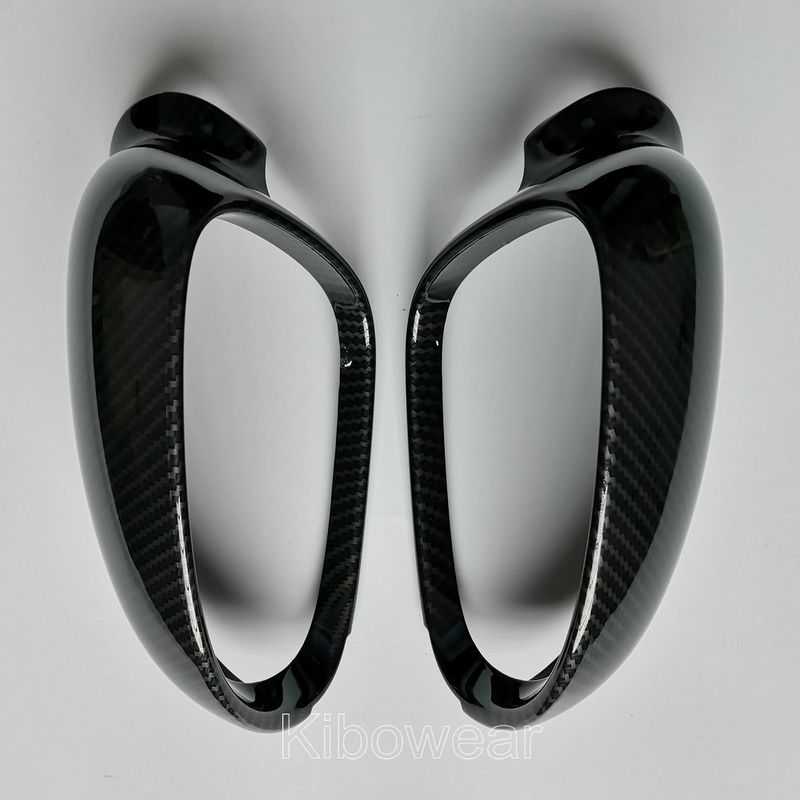 Side Wing Mirror Covers Caps For VW Golf MK5 GTI plus Passat B6 B5.5 for Jetta 5 (Carbon Look) Sharan Variant EOS for VW_autovado.com