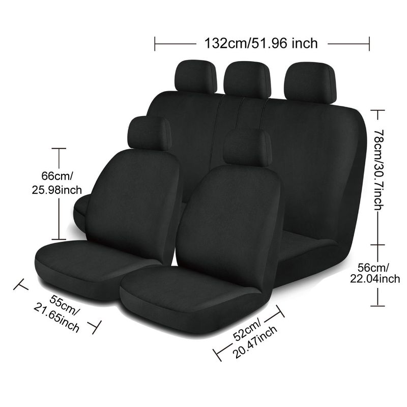 explosions car seat cover five polyester cloth hot-selling universal_autovado.com