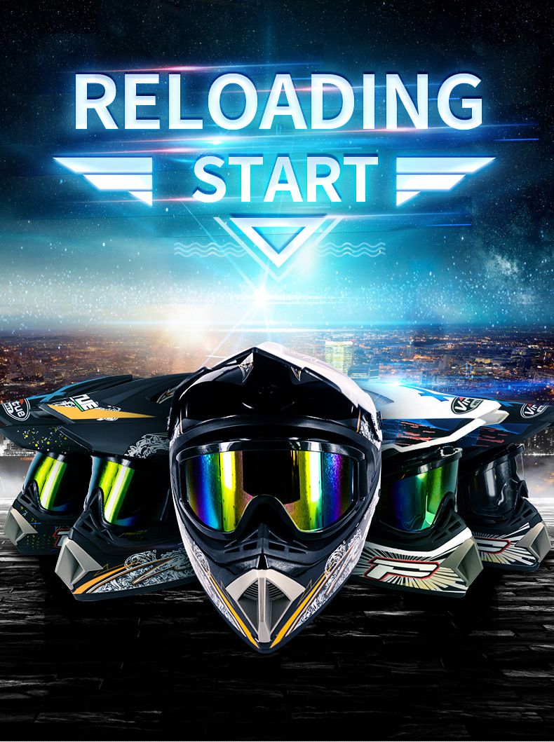 Electric beach Cross country helmet Mountain downhill cool full helmet kids teen kart helmet_autovado.com