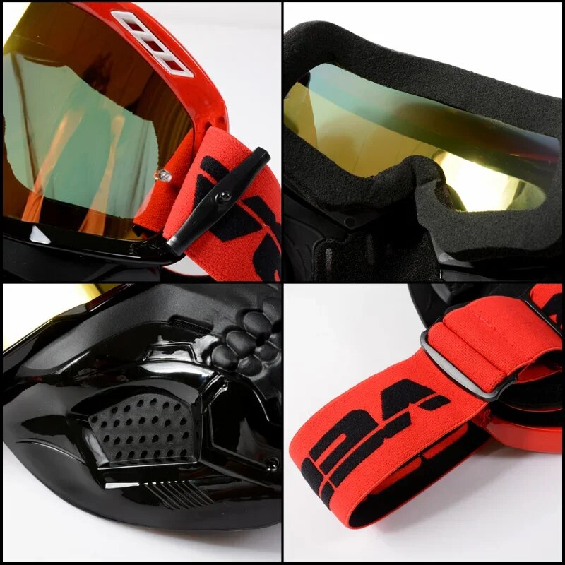 Motorcycle Anti-fog Detachable Skull Moto Face Mask Dust-proof Motocross Racing Helmet Protective Goggles_autovado.com