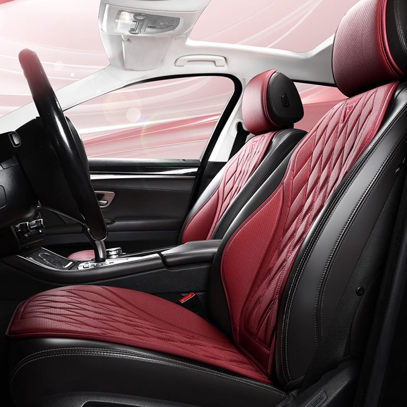 Universal Cushion Nappa Leather Breathable Covers Comfortable Four Seasons Auto Seat Protector Car Chair Pads_autovado.com