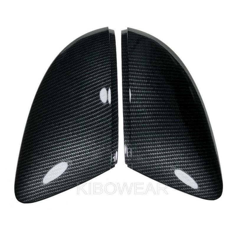 Side Wing Mirror Caps Cover for Skoda Octavia Mk3 A7 2014 2019 VW T-ROC T-cross Nivus (Carbon Look) 2020 2021 2022 Replace _autovado.com