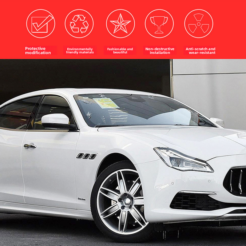 Suitable For Car Fender Side Carbon Fiber Body Decoration Stickers Personalized Modification Universal_autovado.com