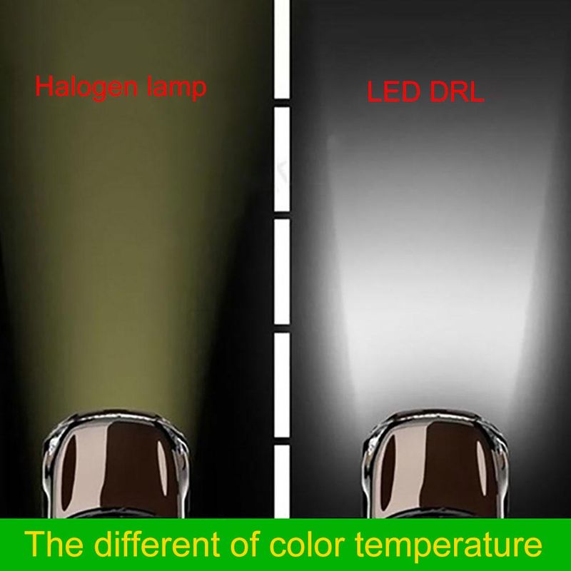 Fuzhongfu Car Light Bright Strong Penetrability Aluminum Alloy 12V Halogen Bulb Driving Headlight Vehicle Supplies_autovado.com