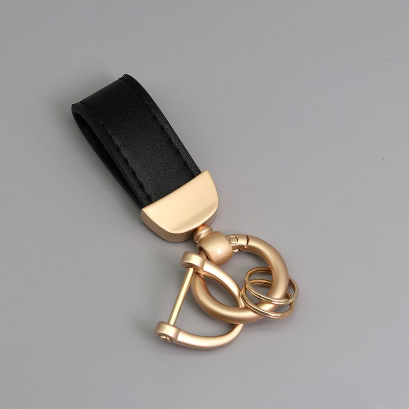 Short Pearl Gold Car Key Chain_autovado.com