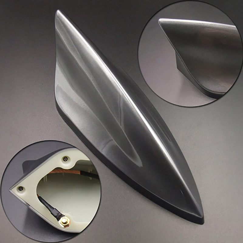 Yuanmheng Stylish Universal Auto Car Roof Shark Fin Signal Antenna FM/AM Radio Aerial_autovado.com