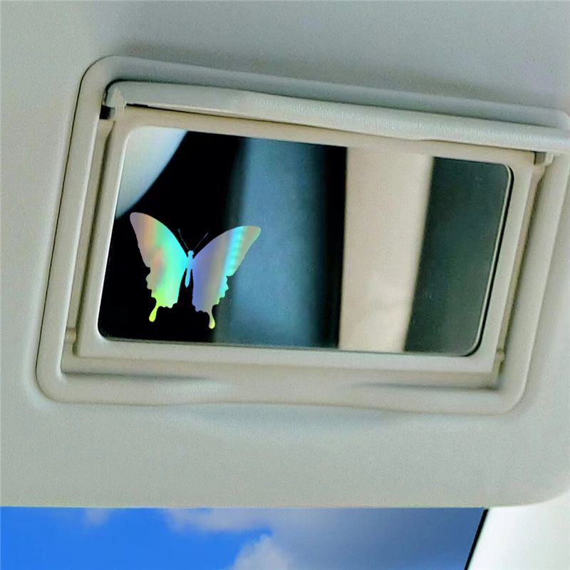 butterfly butterfly car stickers personalized car stickers rearview mirror decorative stickers_autovado.com