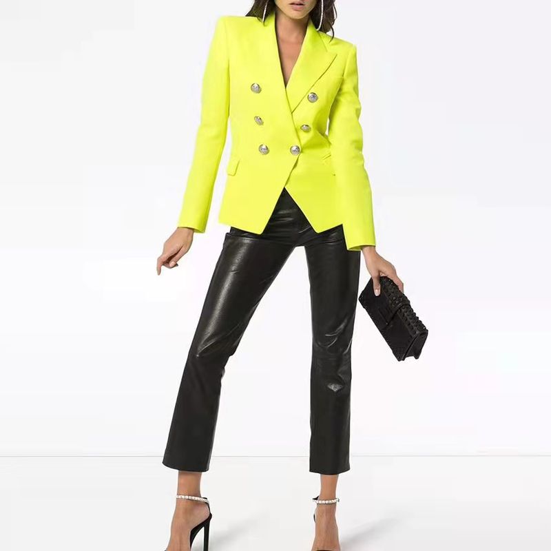 Women's Clothing multi color slim fit temperament commuter suits in stock_autovado.com