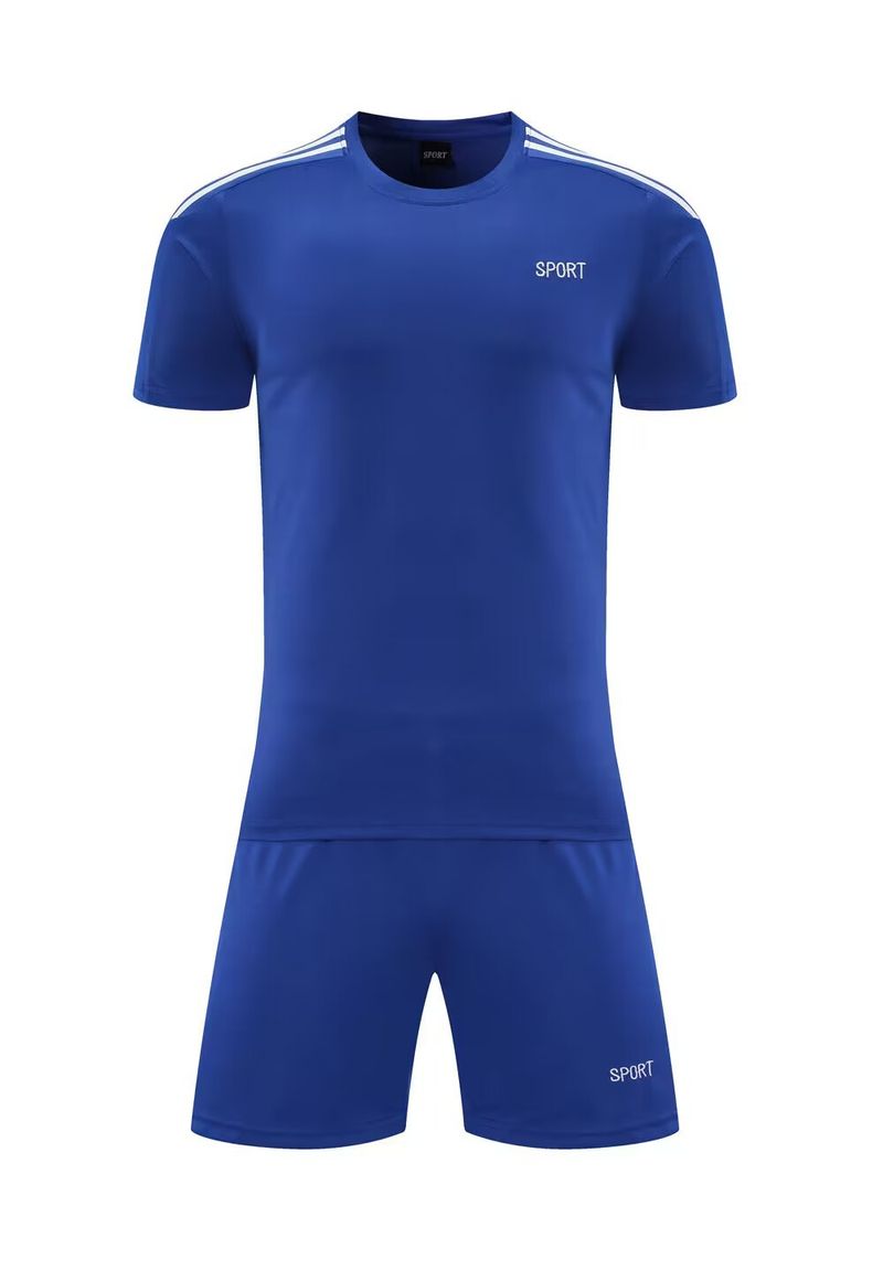 Men's Clothing training suit short-sleeved student sports football clothes printed summer new football suit suit men_autovado.com