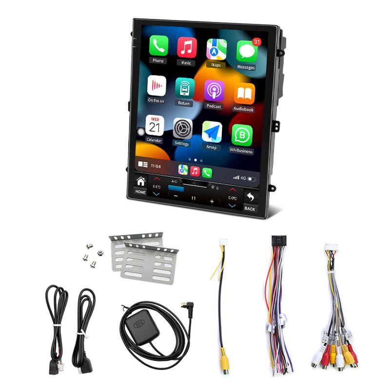 Vertical screen host navigation 9.7 inch HD Android system frame host car GPS_autovado.com