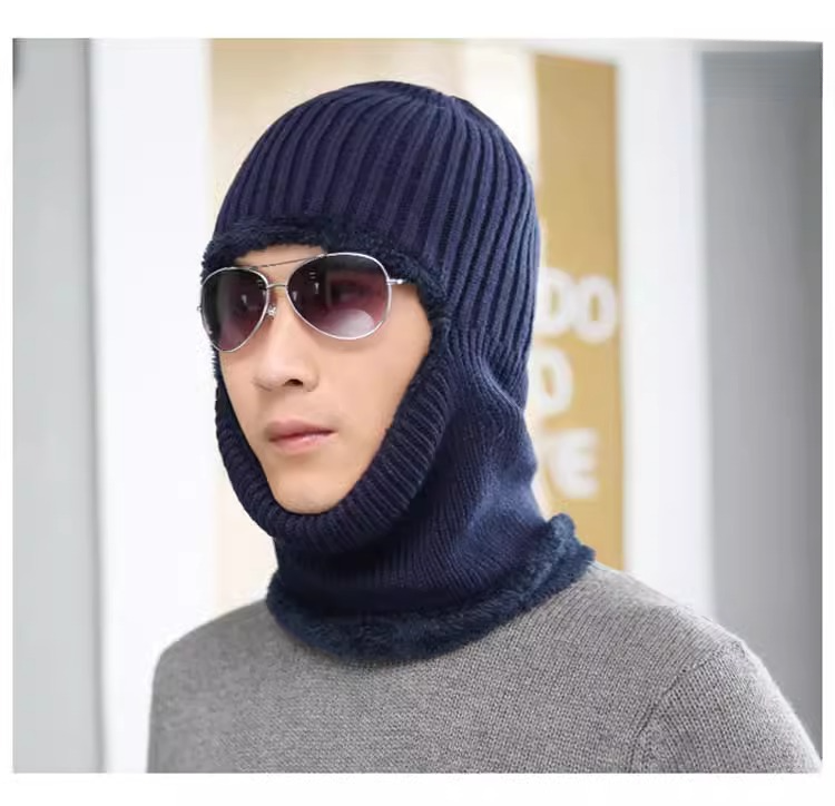 Warm Headgear For Men And Women, Windproof Hat, Cold-Proof Mask, Winter Cycling Neck Warmer, Face Shield, Electric Bike_autovado.com