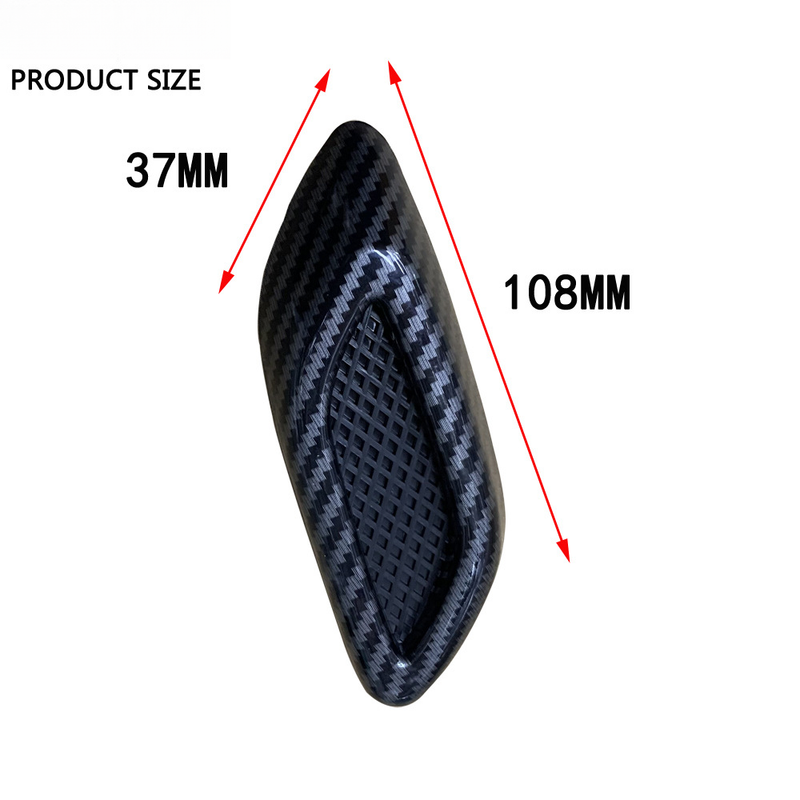 Suitable For Car Fender Side Carbon Fiber Body Decoration Stickers Personalized Modification Universal_autovado.com