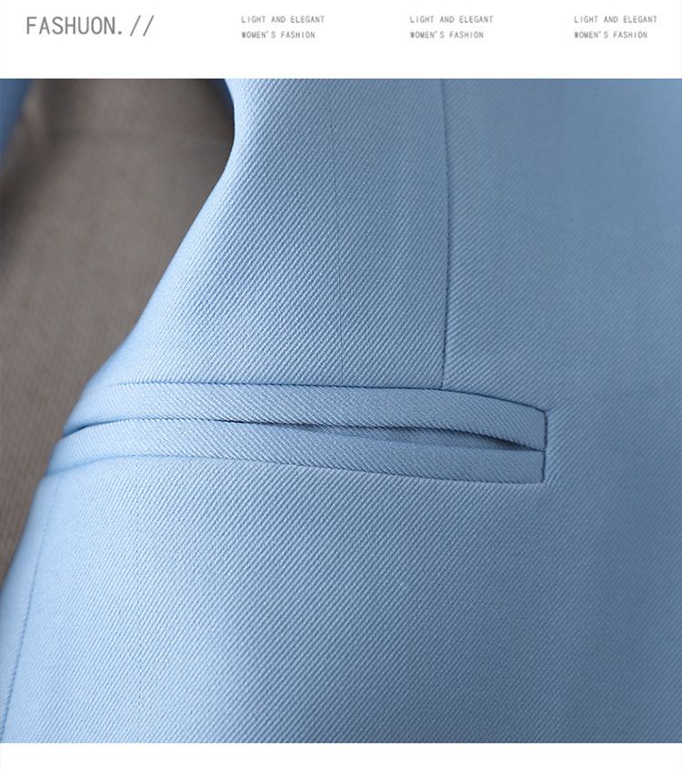 Women's Clothing long sleeved professional suits and trousers formal suits for interview sales work clothes _autovado.com
