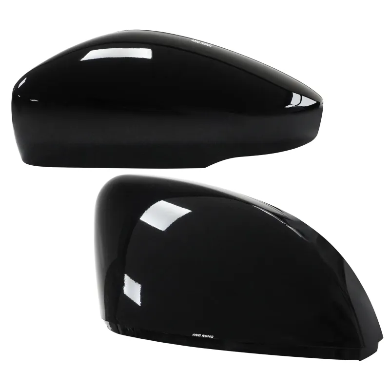 Glossy Black Side Wing Mirror Cover for VW Polo 6R 6C MK5 V 2009 2013 2014 2016 2017 2015 with indicator model_autovado.com