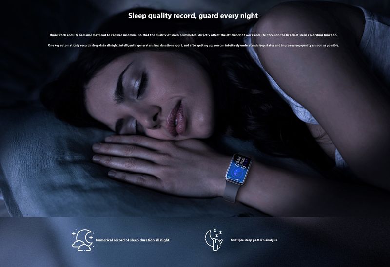 C6 Smart Wristband 1.47-inch Waterproof Heart Rate and Blood Pressure Measurement, Call Reminder, Bluetooth Call, Sports Watch_autovado.com