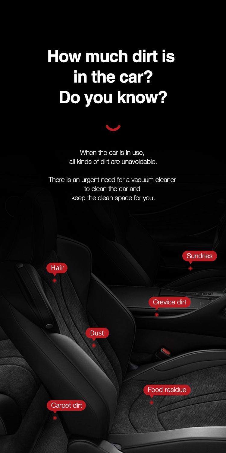 ACZT Portable Wireless Vacuum - Handheld High Power Dust Collector For Car & Home_autovado.com