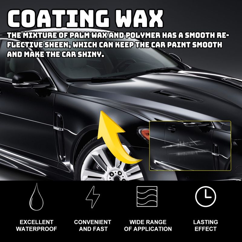 Rayhong Curing Wax, Car Paint Refurbished Dust And Light Protection Wax Car Paint Plated Crystal Seal Glaze Coating Wax_autovado.com