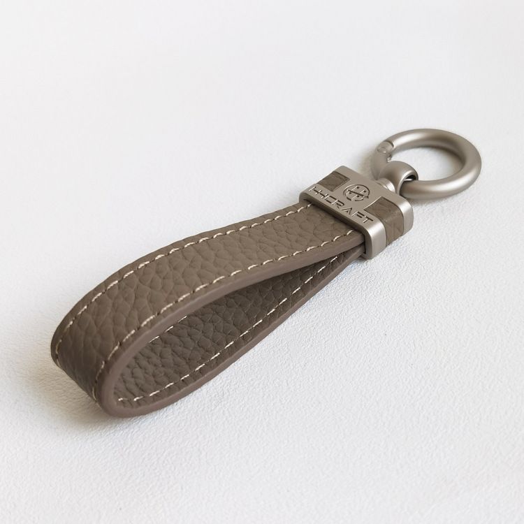Car Keychain Ladies Fashion Personality High End Leather Keychain Car Key Pendant Men's Key Ring_autovado.com