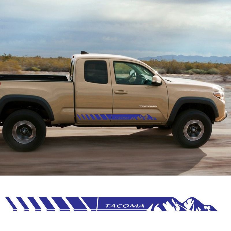 Suitable For Toyota Tacoma TRD Side Door Vinyl Off-road Sports Decal Car Sticker_autovado.com