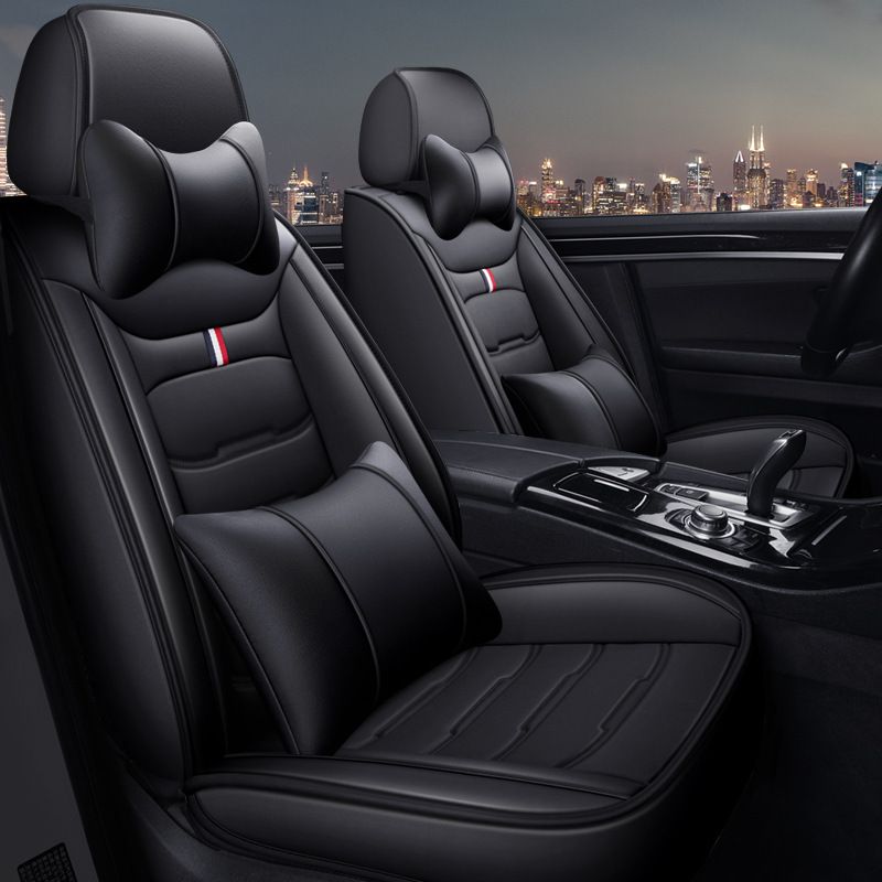 2021 new car seat cushion is suitable for overseas websites to send full leather seat cushion four seasons universal car cover wholesale_autovado.com
