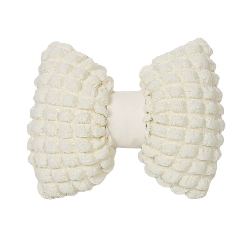Car Headrest Neck Pillow Puff Car Seat Breathable Comfortable Headrest Internet Popular Car Interior Supplies Women_autovado.com