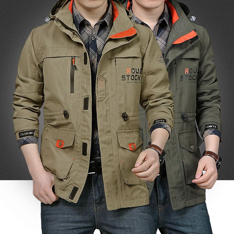 Men's Clothing casual assault clothing outdoor waterproof military coat quick-drying mountaineering clothing _autovado.com