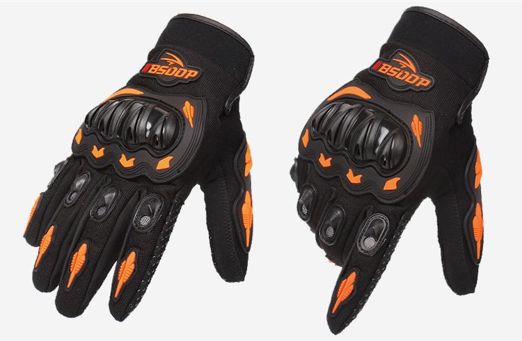 Unisex Motorcycle Gloves – All-Season Riding Gear, Anti-Slip Grip, Touchscreen Friendly (M/L/XL/XXL, White/Red/Green/Gray)_autovado.com