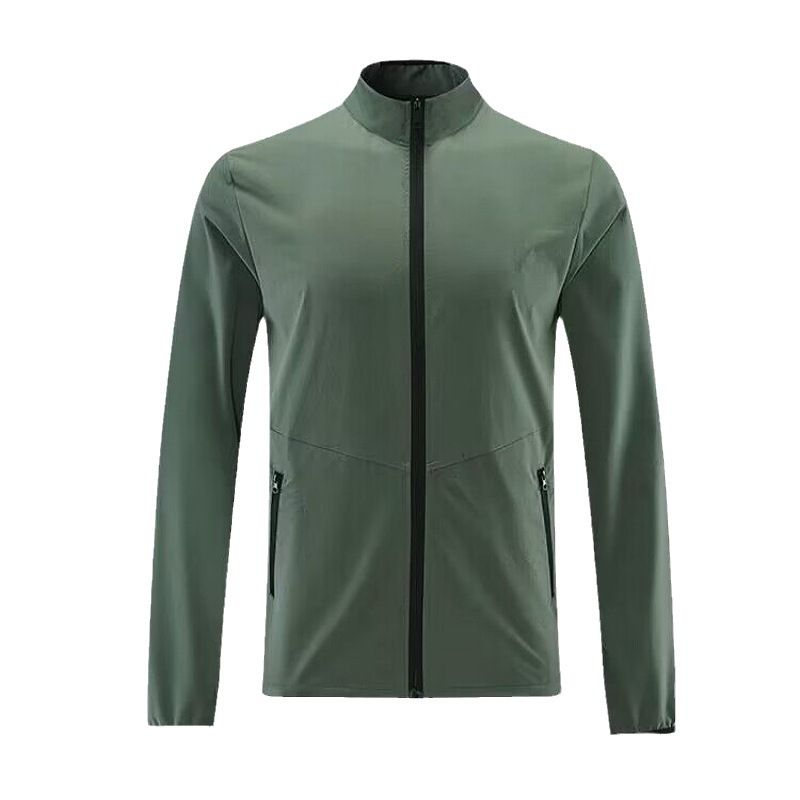 Men's Clothing Casual Jacket Thin Quick-Drying Stand-Up Collar Outdoor Sports Casual Versatile Jacket _autovado.com