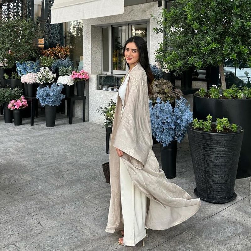 Women's Clothing Arab Dubai modern Muslim fashion gold stamped robe abaya outerwear cardigan robe_autovado.com