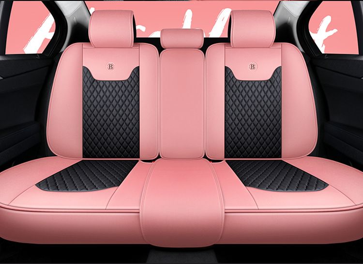 Car seat cushion four seasons universal fully surrounded cute seat cover goddess seat cushion all-inclusive car seat cover winter car interior_autovado.com