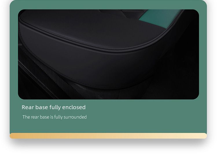 Winter Car Cushion Seat Cover Full Surrounding Four Seasons General New Leather Seat Cover Linen Leather Seat Cushion Seat Cover_autovado.com
