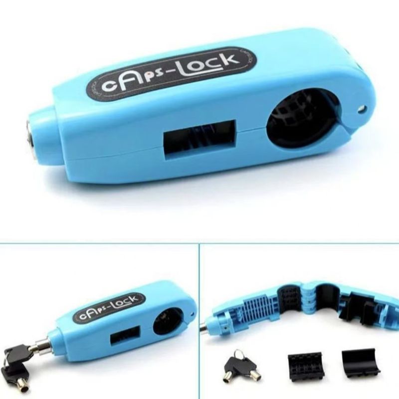 Throttle Handlebar Alarm Bicycle Universal Alloy Electric Brake Anti-theft Motorcycle Lock Mountain Bike_autovado.com