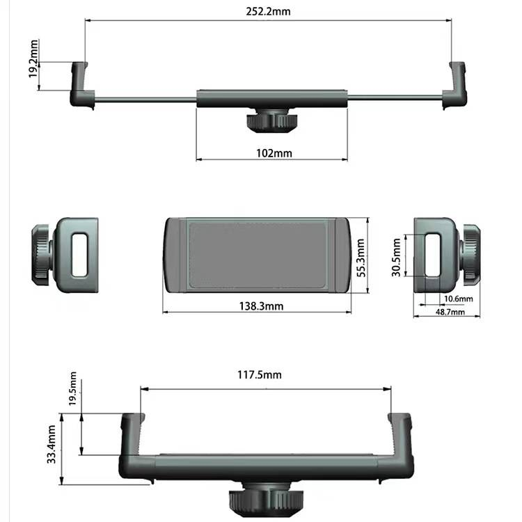 Car Windshield Phone Holder Model SK802 Universal Car Phone Holder Tablet_autovado.com