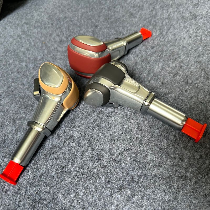 Suitable For Porsche Airplane Cayenne Large Wave Stick 15 Carbon Fiber Black Lever Gear Shift Head Accessory_autovado.com