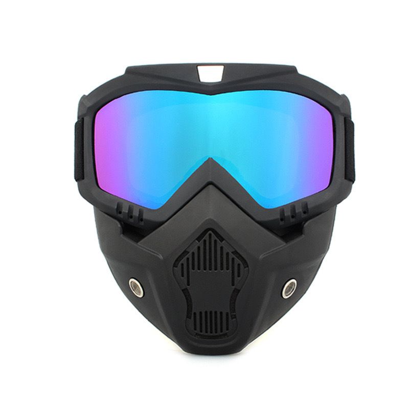 2025s Windproof Dustproof Cycling HD Transparent Goggles Welding Protective Mask Full Face Windshield_autovado.com