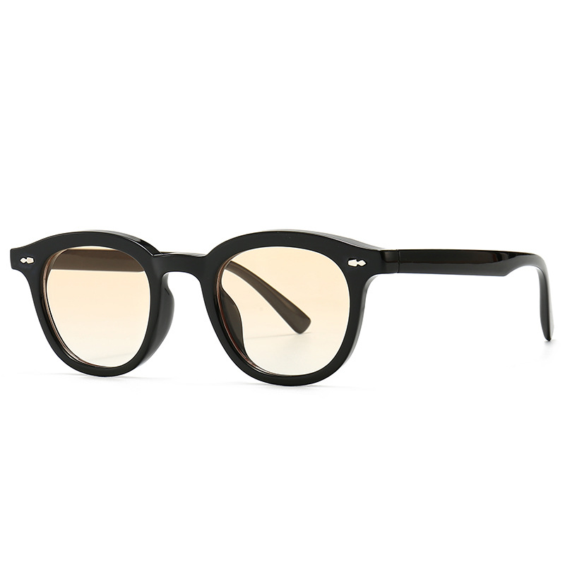 narrow frame anti-blue light flat mirror trendy street photography modern charm retro sunglasses 86374_autovado.com