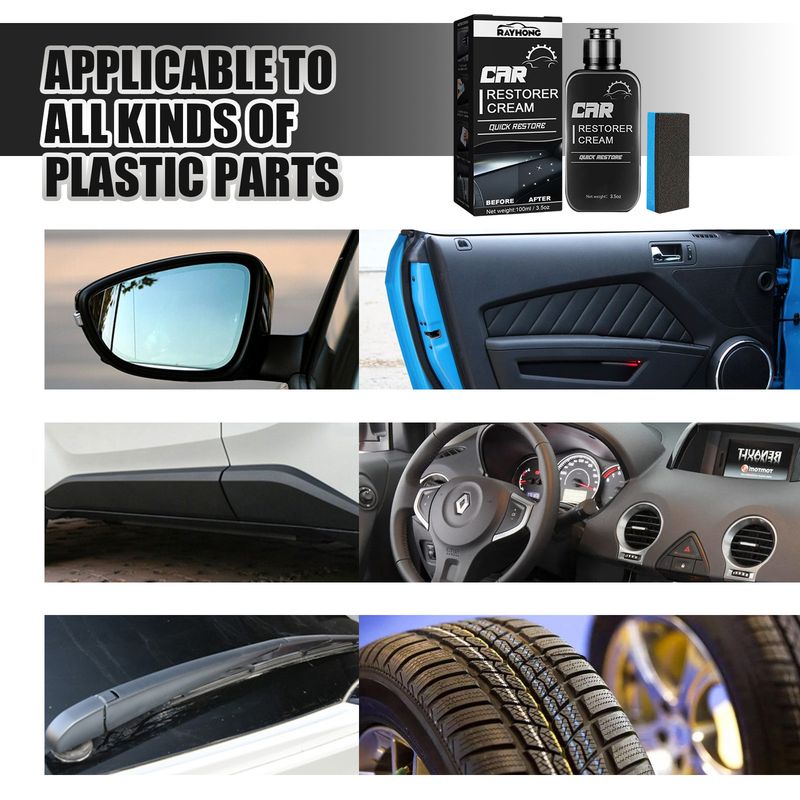 car interior refurbishment agent coating plastic dashboard wax dustproof polish leather maintenance_autovado.com
