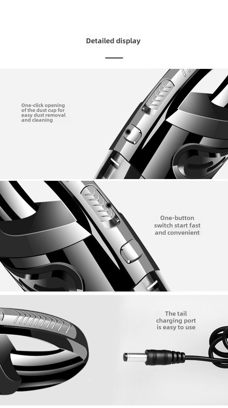 Car vacuum cleaner portable handheld wireless vacuum cleaner high-power wet and dry vacuum cleaner dust remover household_autovado.com