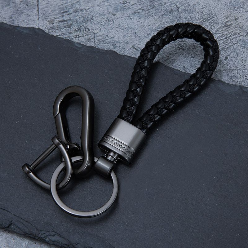 Car Key Chain Pendant Men's High Grade Rope Key Chain Braided Rope Anti Lost Motorcycle Key Chain Pendant_autovado.com